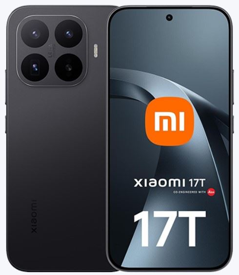 Xiaomi 17T 5G (512GB/Black) uden abonnement
